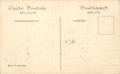 CPA Fair Universal Brussels French Colonies house