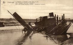 CPA Intrepid Zeebrugge and Iphigenir run in the Bateau port