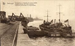 CPA Zeebrugge Convoveurs And minesweepers English English convovs and mine Boat
