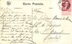 CPA Bruges Bridge of the horse