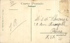 CPA Blankenberghe La digue et la plage