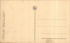 CPA Panorama of the battle of Waterloo the sunken lane Ohain is Napoleon