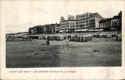 CPA Heyst On Sea Large Hotels Of the Dam