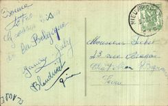 CPA Ostend Boulevard Van Iseghem Van