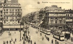 CPA Brussels places Stock Exchange and Anspach Boulevard