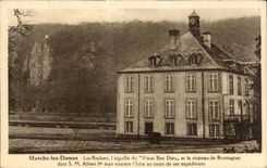 CPA Marche the Ladies the Rocks switches of the Old man Good God and the Castle of Brumagnes of which S m Albert jer Souvent H