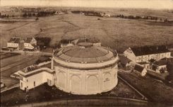 CPA Waterloo Panorama of the plain Mont Saint Jean