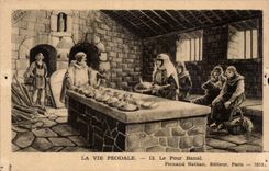 CPA Feudal Life the Communal oven