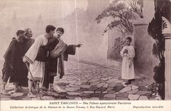 CPA Saint Tarcisius Des Paiens apercoivent Tarcisius 