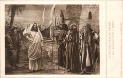 CPA La Resurrection De Lazare Jesus prometlant d aller a Bethanie