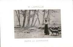 CPA H Lerolle Dans La Campagne