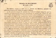 Batallas de CPA de la carga de Beaumont 1870 con los dragones de Militaria de los coraceros