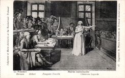 CPA Judgment of Marie Antoinette to the Court revolutonnaire Revolution