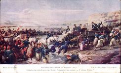 CPA Battles of Alma 1854 Militaria