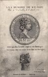 CPA A La Memoire de ME Joly nee a Versailles lord Joly qui dans la tombe emporta nos hommages 