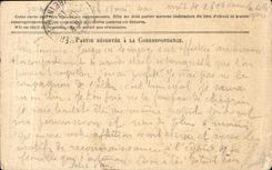 CPA Military Chart of Frankness Francheteau La Chapelle on indre