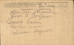 CPA Military Chart of Frankness Moreau Bourgneux the forest