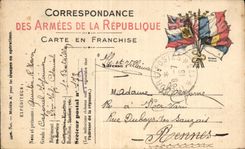 Military chart of Frankness Rennes