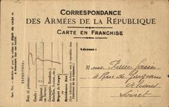 Military chart of Frankness Pierre Louis Orleans