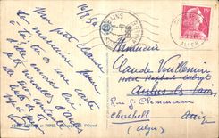 CPA Algeria Scenes and Standard Passage of I Ouad ass Donkey