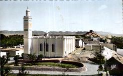 CPA Laghouat visto en la mezquita tomada de hospital militar de I