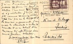 CPA Argel un escape en Ia Ville y Notre Dame Africa