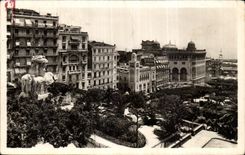 Jardin publico de CPA Argelia Argel Laferriere
