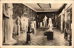 CPA Algeria Interior of the Museum of Cherchell