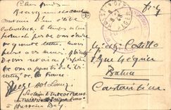 CPA Algeria Interior of the Museum of Cherchell