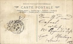 CPA Algeria Coach ass Donkey