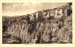 CPA Algerie Constantine Vue generale Quatier Arabe