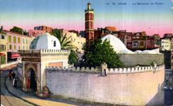 CPA Oran Algeria the mosque of the Pasha