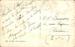 Calle de CPA Argelia Argel del traje del folklore de las mujeres de la esfinge