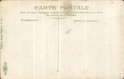 CPA Argel Argelia el puerto visto del hotel de Europa