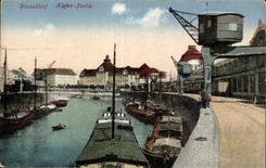 CPA Dusseldorf Hafen Partie