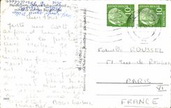 CPA Heidelberg Neues Schwimmbad puso a auf de Blick muere Bergstrasse