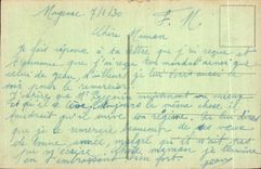 CPA Mayence Quatier Mangin Entree principale Militaria