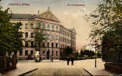 CPA Pram Pfaiz Millet Dienstgebaude