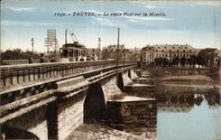 CPA Truces the old Bridge on the Moselle