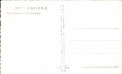 CPA Offenbourg Haupstrasse Main street