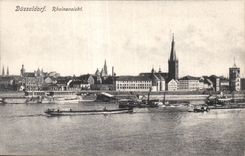 CPA Dusseldorf Rheinansicht