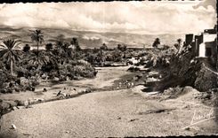 Paisajes de CPA Argelia del lecho de un rio seco del sur en Pameraie