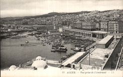 CPA Argel Argelia vista del Ministerio de marina