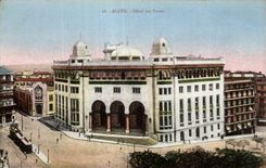 Edificio de la oficina de correos de CPA Argelia Argel