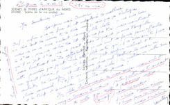 Escenas de CPA Argelia y vida Arabe del dal de la escena de la fantasia estAndar de la Africa del Norte