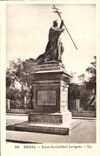 CPA Biskra Algeria Statue of the Lavigerie cardinal