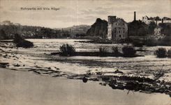 CPA Ruhrpartie put Villa Hugel