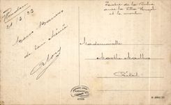 CPA Ruhrpartie put Villa Hugel