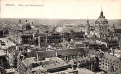 CPA Berlin Blick Vom Rathausturm