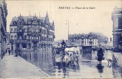 CPA Treves Places Station